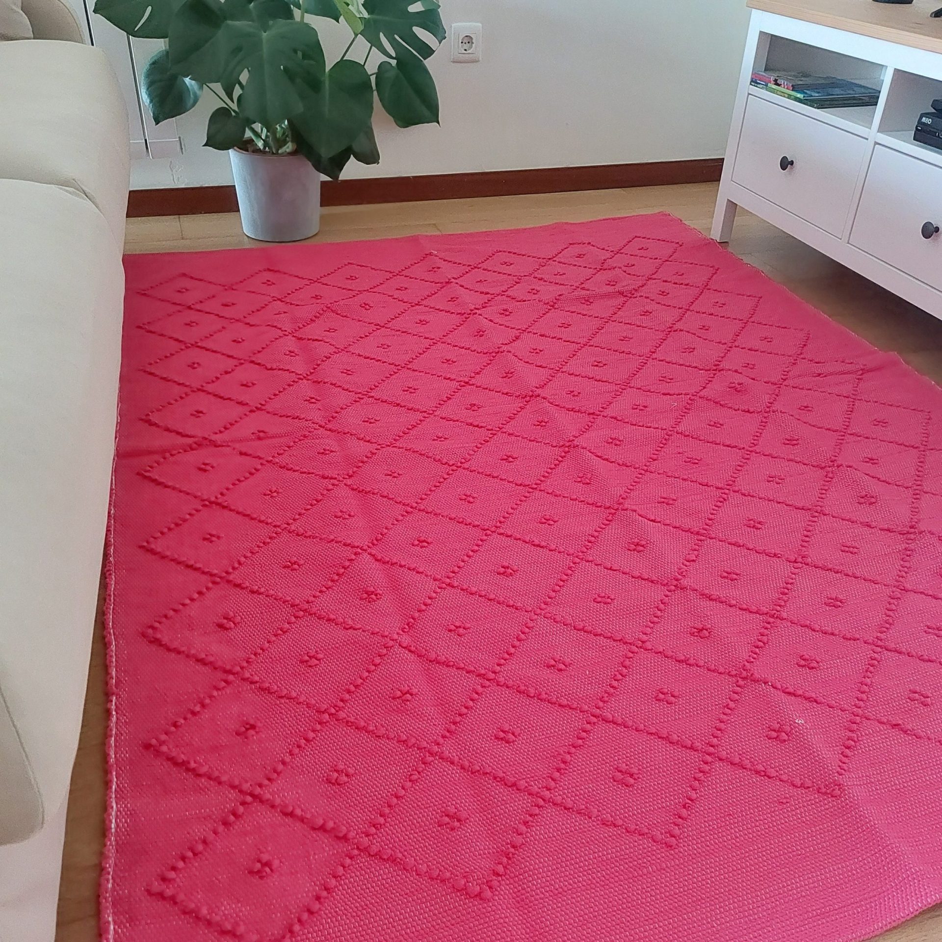 Large Pink Rug