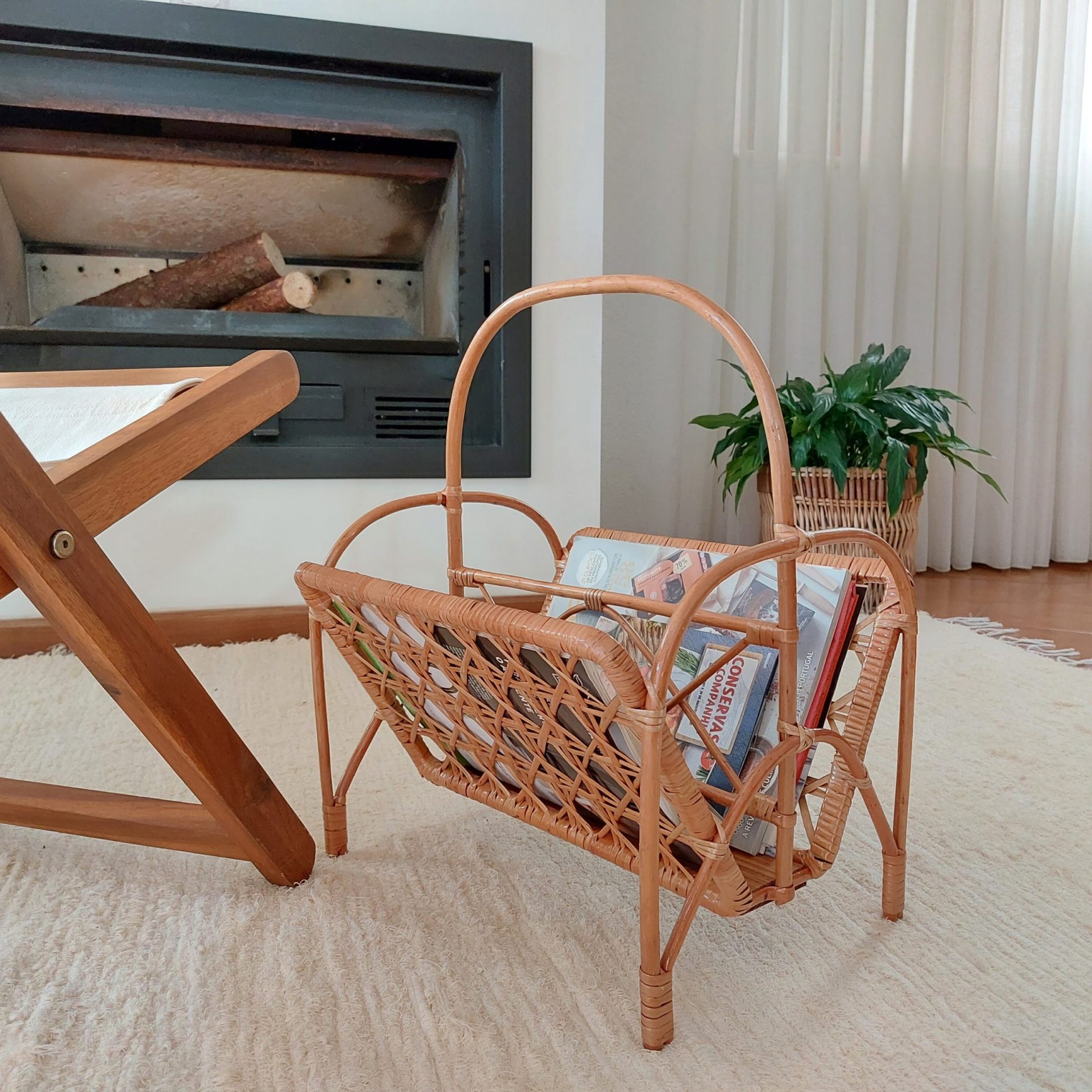 Wicker Magazine Holder PadaWorks