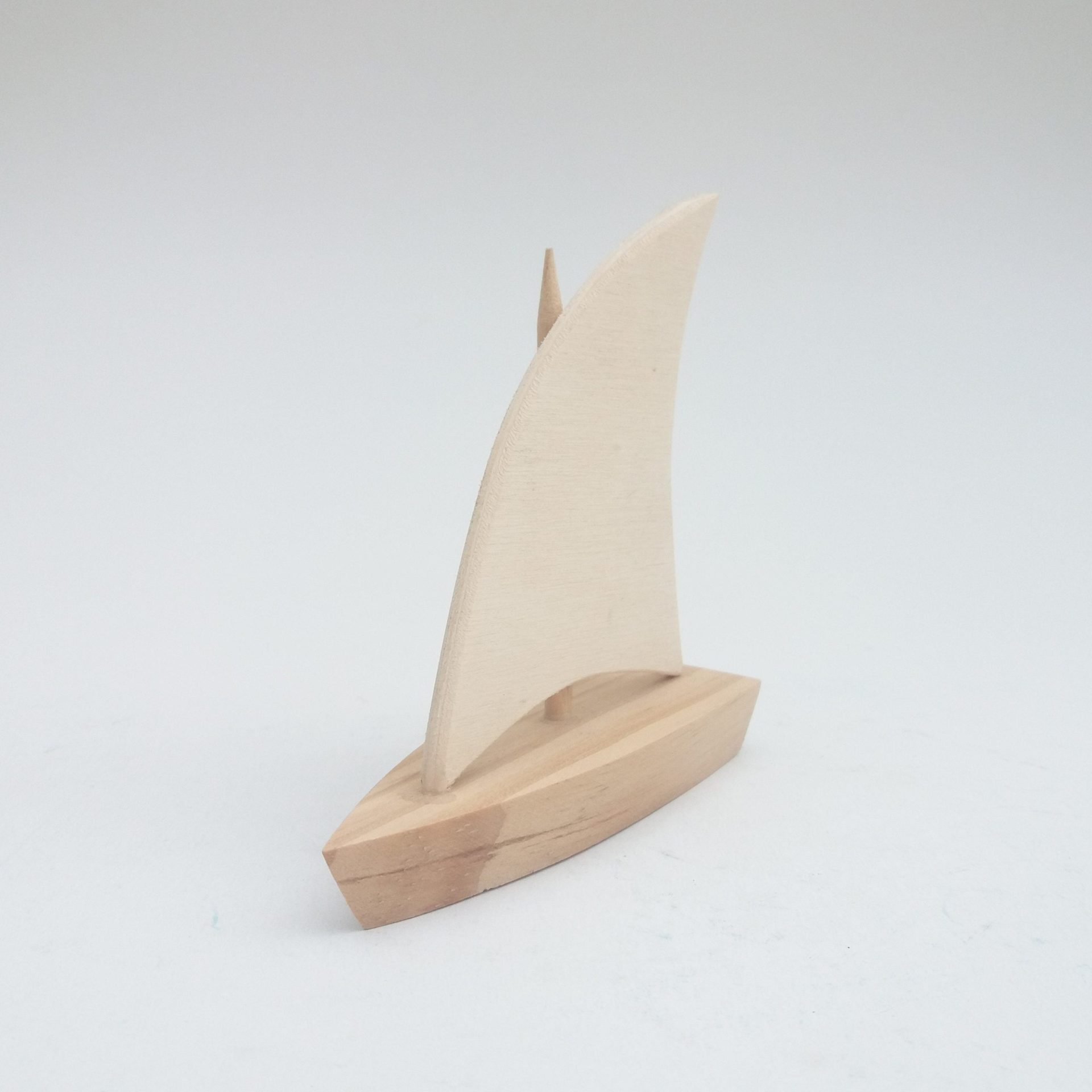 Wooden Miniature Boat to Paint - PadaWorks