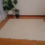 Large Cream Rug - 150x200cm - Soft Rug