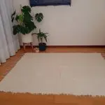 Large Cream Rug - 150x200cm - Soft Rug