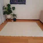 Large Cream Rug - 150x200cm - Soft Rug