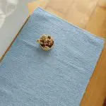 Medium Baby Blue Rug - 70x140cm - Ring Line Rug