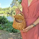 Mini Wicker Bag