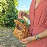 Mini Wicker Bag