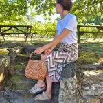 Wicker Basket Bag