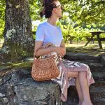 Wicker Basket Bag