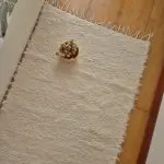 Medium Cream Rug - 70x140cm - Soft Rug