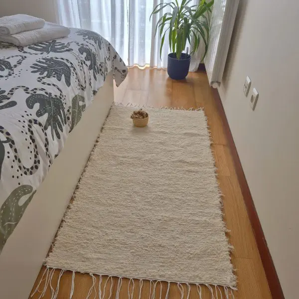 Medium Cream Rug - 70x140cm - Soft Rug