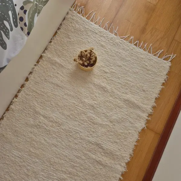 Medium Cream Rug - 70x140cm - Soft Rug