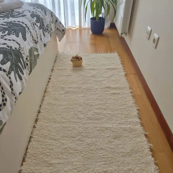Medium Cream Rug - 70x140cm - Soft Rug