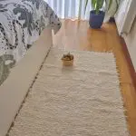 Medium Cream Rug - 70x140cm - Soft Rug