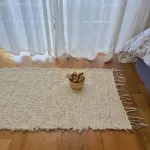 Small Cream Rug - 50x100cm - Soft Rug
