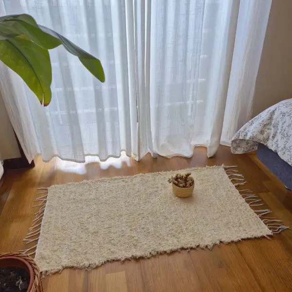 Small Cream Rug - 50x100cm - Soft Rug