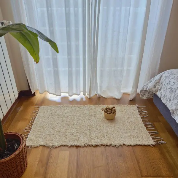 Small Cream Rug - 50x100cm - Soft Rug