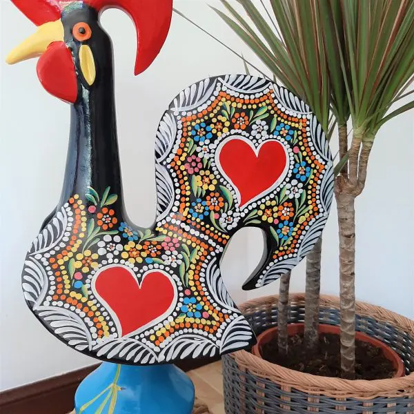 Super Extra Large Multicolor Portuguese Rooster - 50cm