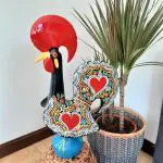 Super Extra Large Multicolor Portuguese Rooster - 50cm