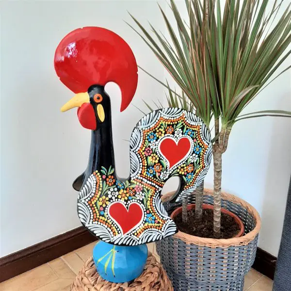 Super Extra Large Multicolor Portuguese Rooster - 50cm