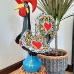 Super Extra Large Multicolor Portuguese Rooster - 50cm