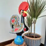Super Extra Large Multicolor Portuguese Rooster - 50cm