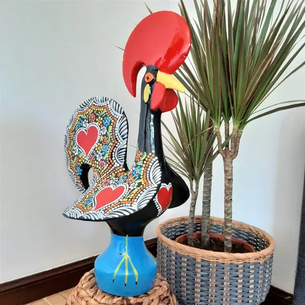 Super Extra Large Multicolor Portuguese Rooster - 50cm