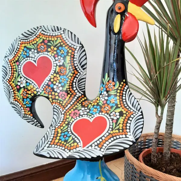 Super Extra Large Multicolor Portuguese Rooster - 50cm