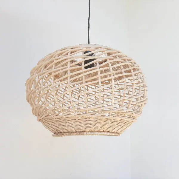 Wicker Lampshade