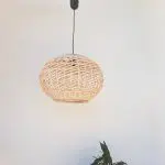 Wicker Lampshade
