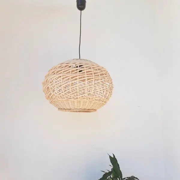 Wicker Lampshade