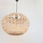 Wicker Lampshade