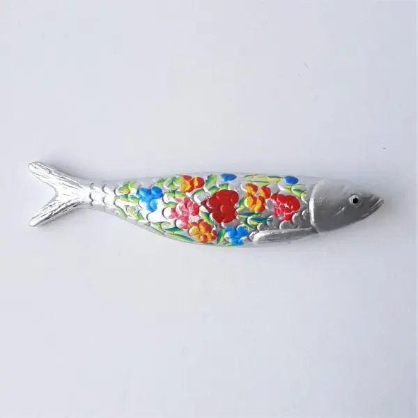 Tradicional Ceramic Sardines Wall Hanging
