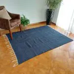 Large Blue Rug - 150x200cm - Traditional Rug