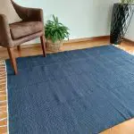 Large Blue Rug - 150x200cm - Traditional Rug