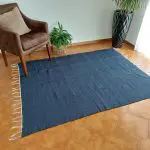 Large Blue Rug - 150x200cm - Traditional Rug