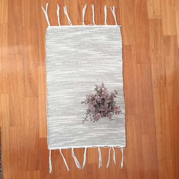 Mini Grey Rug - 30x50cm - Traditional Rug