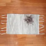Mini Grey Rug - 30x50cm - Traditional Rug
