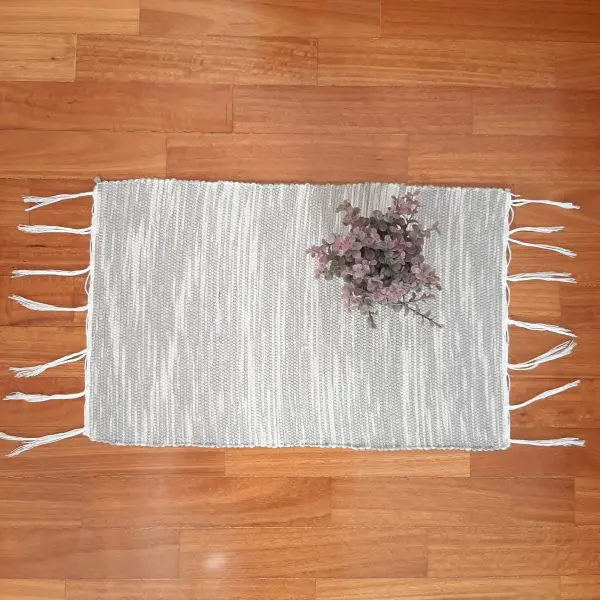 Mini Grey Rug - 30x50cm - Traditional Rug