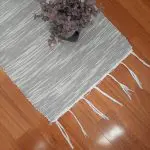 Mini Grey Rug - 30x50cm - Traditional Rug