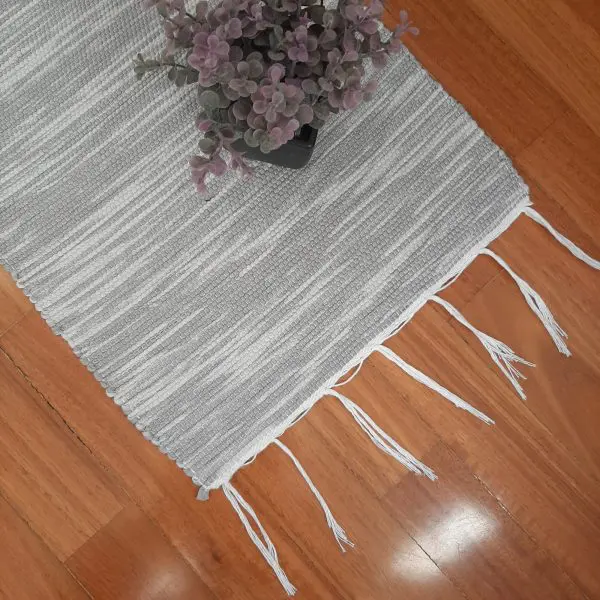 Mini Grey Rug - 30x50cm - Traditional Rug