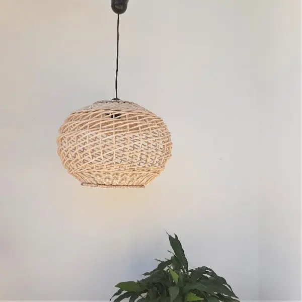 Wicker Lampshade