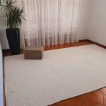 Extra Large Pearl White Rug - 200x300cm - Ring Line Rug