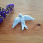 Ceramic Bird To Paint With Relief