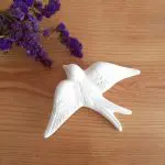 Ceramic Bird To Paint With Relief