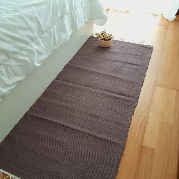 Long Runner Rug Purple Brown 200cm - Traditional Rug