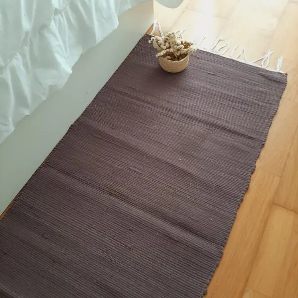 Long Runner Rug Purple Brown 200cm - Traditional Rug