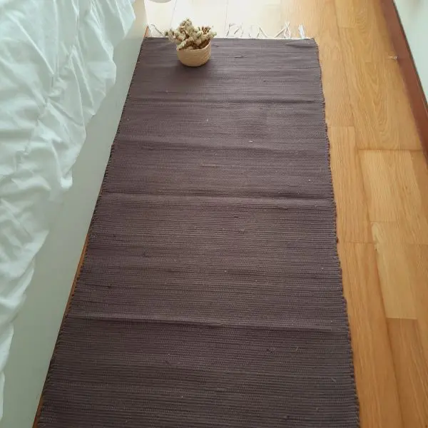 Long Runner Rug Purple Brown 200cm - Traditional Rug
