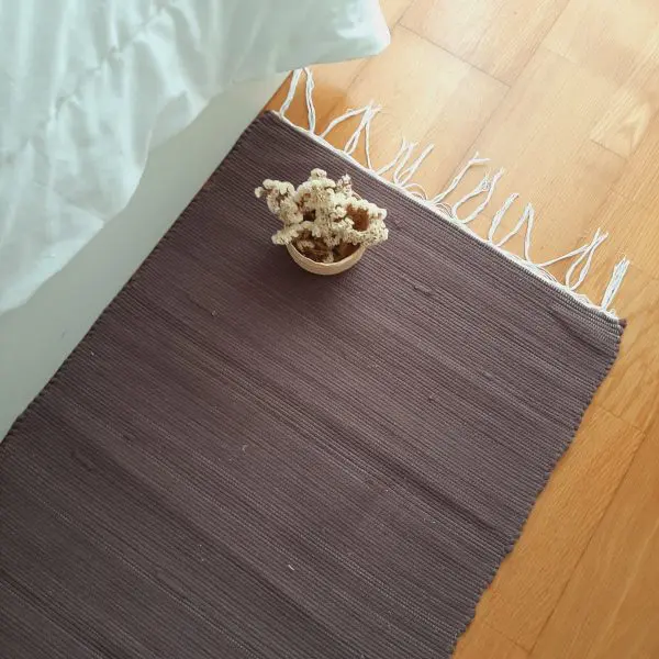 Long Runner Rug Purple Brown 200cm - Traditional Rug