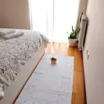 Medium Pure White Rug - 70x140cm - Knotted Rug