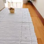 Medium Pure White Rug - 70x140cm - Knotted Rug
