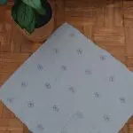 Mini Grey Rug - 50x50cm - Knotted Rug